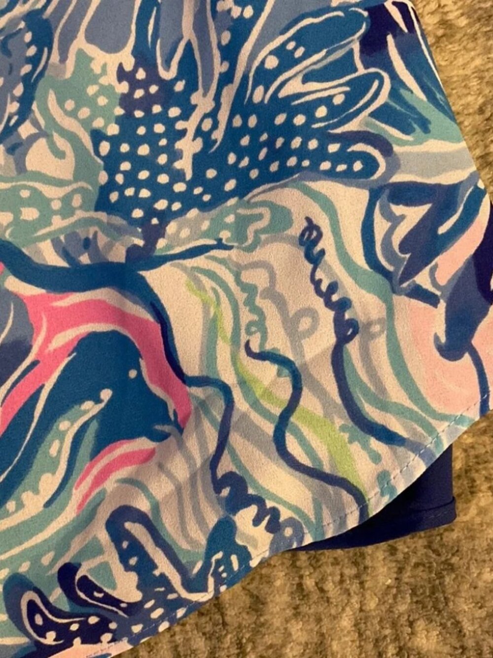 NWT Lilly Pulitzer Florin Shade Seekers sleeveless v-neck reversible top - Picture 8 of 12